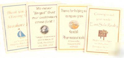 Your business or organization seed packets promotion 