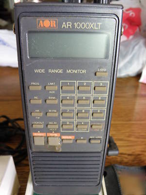 Aor AR1000XLT wide range monitor / receiver / scanner