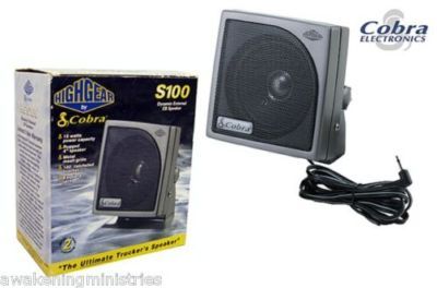 Cobra dynamic external cb speaker hg-S100(r) super sale