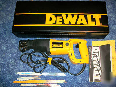 Dewalt DW304 variable speed reciprocating saw low usage