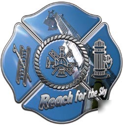 Firefighter decal reflective 6