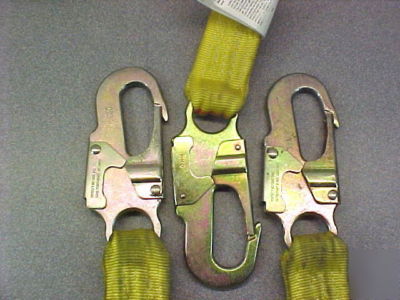 French creek 420AS 6' dual leg, lanyard w locking hook