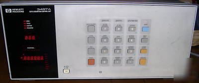 Hewlett packard hp 3497A switch/control unit