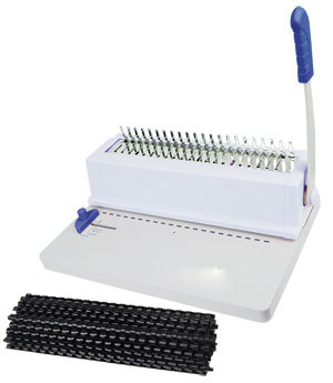 New report comb punch binding binder machine free combs