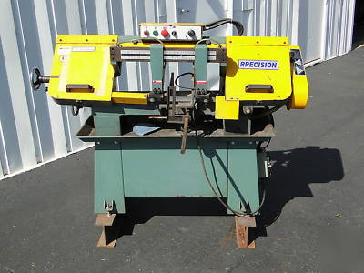 Precision horizontal bandsaw feed coolant 120 volt 9X16