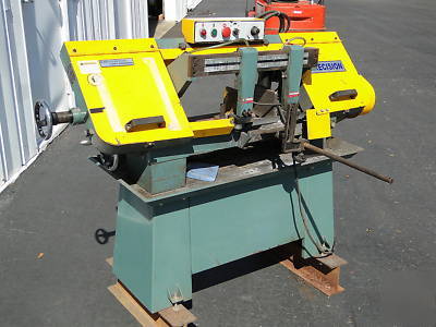 Precision horizontal bandsaw feed coolant 120 volt 9X16