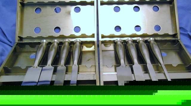 Smith peterson osteotome set, 8 units - german