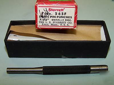 Starrett 565F drive pin punch 4