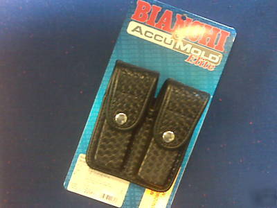  bianchi accumold elite double mag pouch model 