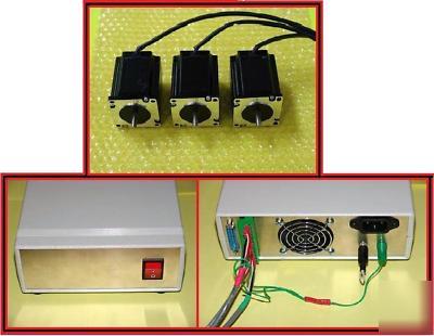 Cnc stepper motor system w/gecko G250 drives