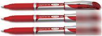 12 pentel energel xm metal tip rball black BL57-a
