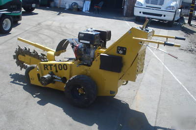 2004 vermeer RT100 walk behind trencher