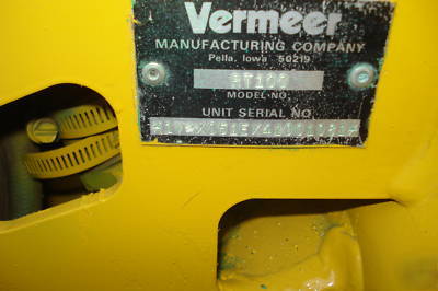 2004 vermeer RT100 walk behind trencher