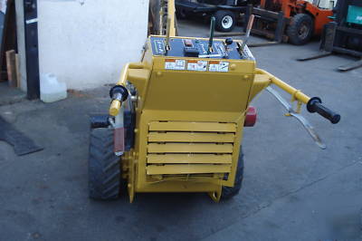 2004 vermeer RT100 walk behind trencher