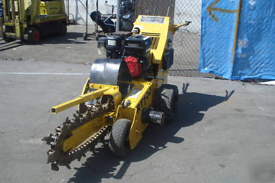 2004 vermeer RT100 walk behind trencher