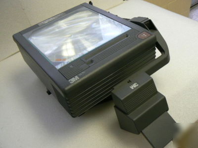 3M 9550 portable overhead projector w/high-low lamp