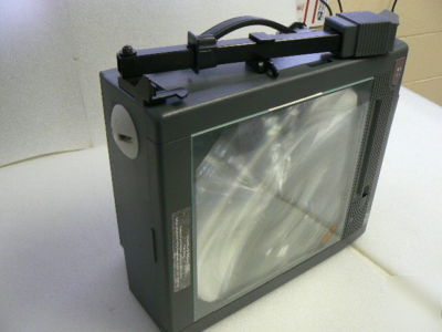 3M 9550 portable overhead projector w/high-low lamp
