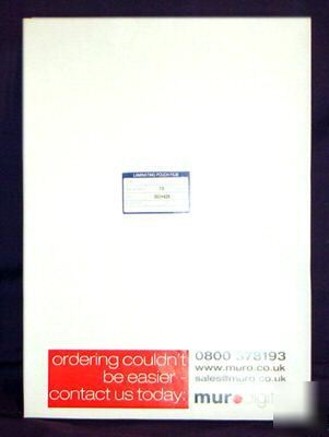 A3 150 micron gloss laminating pouches - box of 100