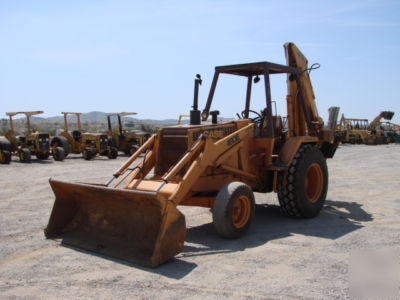 1988 case 480E loader backhoe
