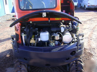 2008 kubota KX91 R2AS2 cab heat compact excavator 