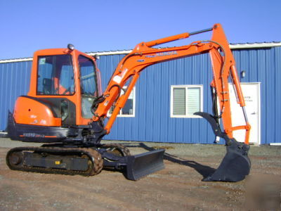 2008 kubota KX91 R2AS2 cab heat compact excavator 