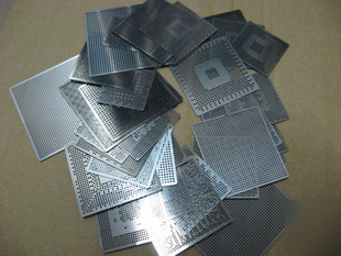 33PCS bga reballing heated type template stencil