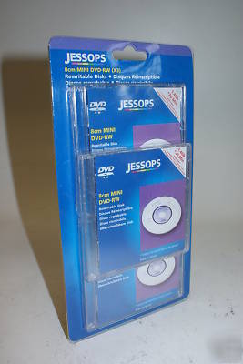 8CM jessops dvd-rw (X3) pack photography - clearance