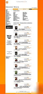 Amazon affiliate store website business over 75,000 itm