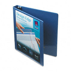 Avery avery view binder, 1IN. ring, metallic blue 68080
