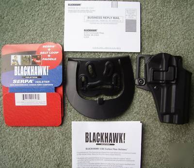 Blackhawk police tactical rh serpa holster~sig 220/226