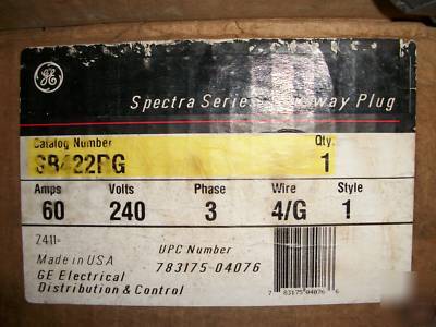 Complete system 40FT ge busway, plugs 3PH 4-wire 600A 