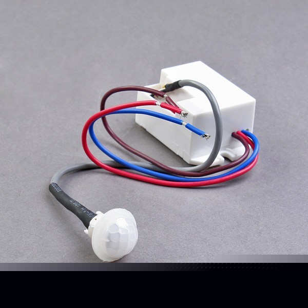 Infrared sensor circuit board for body activated light