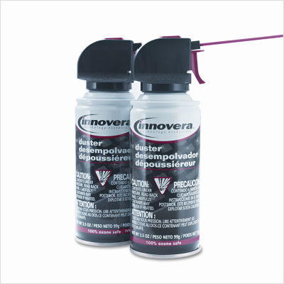 Innovera duster cleaner, 3.5OZ packs, 2/box