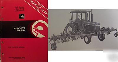 John deere 725 series mtd. cultivators operators manual