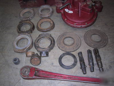Reed TM1000 water main tapping machine pipe threader