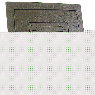 Thomas & betts flush 668CSTBRN trim ring for floor box