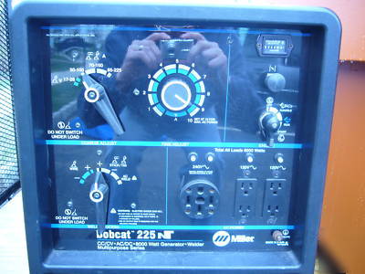  welder+trailer+gangbox-bobcat 225 only 89 hrs 