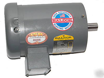 Baldor 1.5 hp 1725 rpm 3 phase motor
