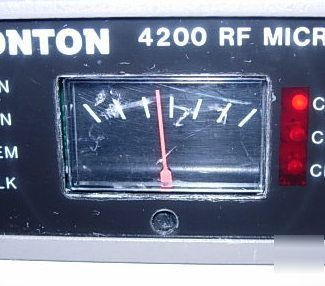 Boonton 4200 rf microwattmeter w/sensor & cable *works*