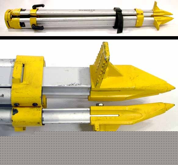 Dewalt contractor transit level flat head tripod