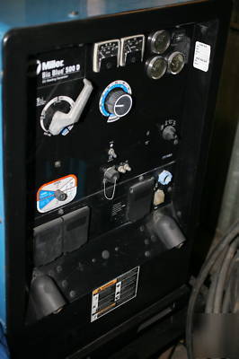Miller big blue 500D deluxe cvcc deutz diesel trailer