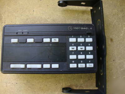 Motorola spectra A9 control head w/ bkt HCN1073A 02