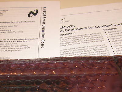 National semiconductor - LM3423MHBSTEVAL-available now