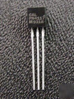 PN4117 n-chan jfet general purpose amplifier lot of 50 
