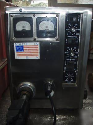Powcon 400SS welder with oxomatic wire feeder