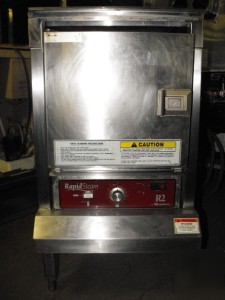 Rapid steam r-2 commercial steamer cooker