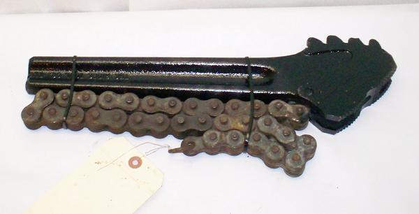 Ridgid chain tongs tong 1/4-2 1/2 cap pipe wrench d-479