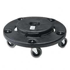 Round twist on/off brute dolly cart 350LB capacity 18