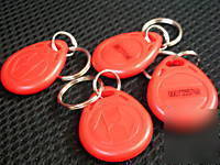 100X 125KHZ rfid proximity id identification token,IT2