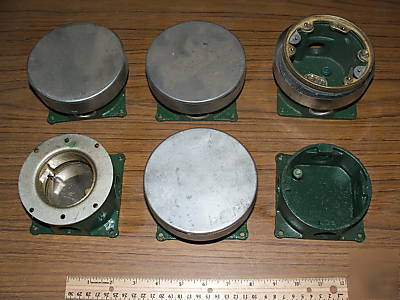 6 t&b steel city 25 cu in cast iron round floor box 